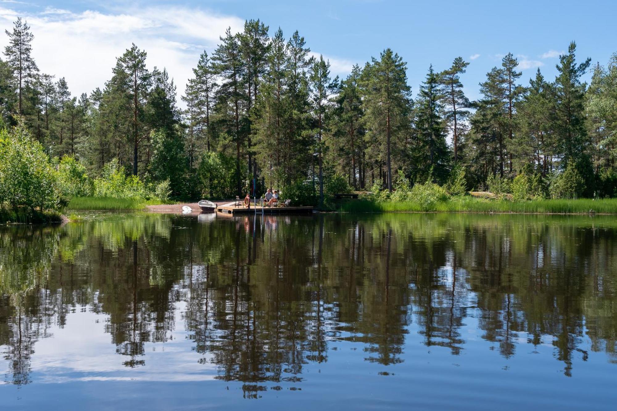 Pinetree Cottages Sunny Cabin Pyharanta Esterno foto